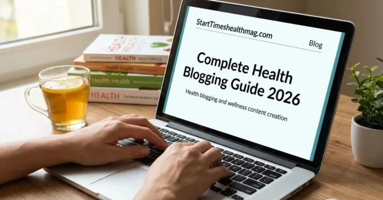 start timeshealthmag.com blog