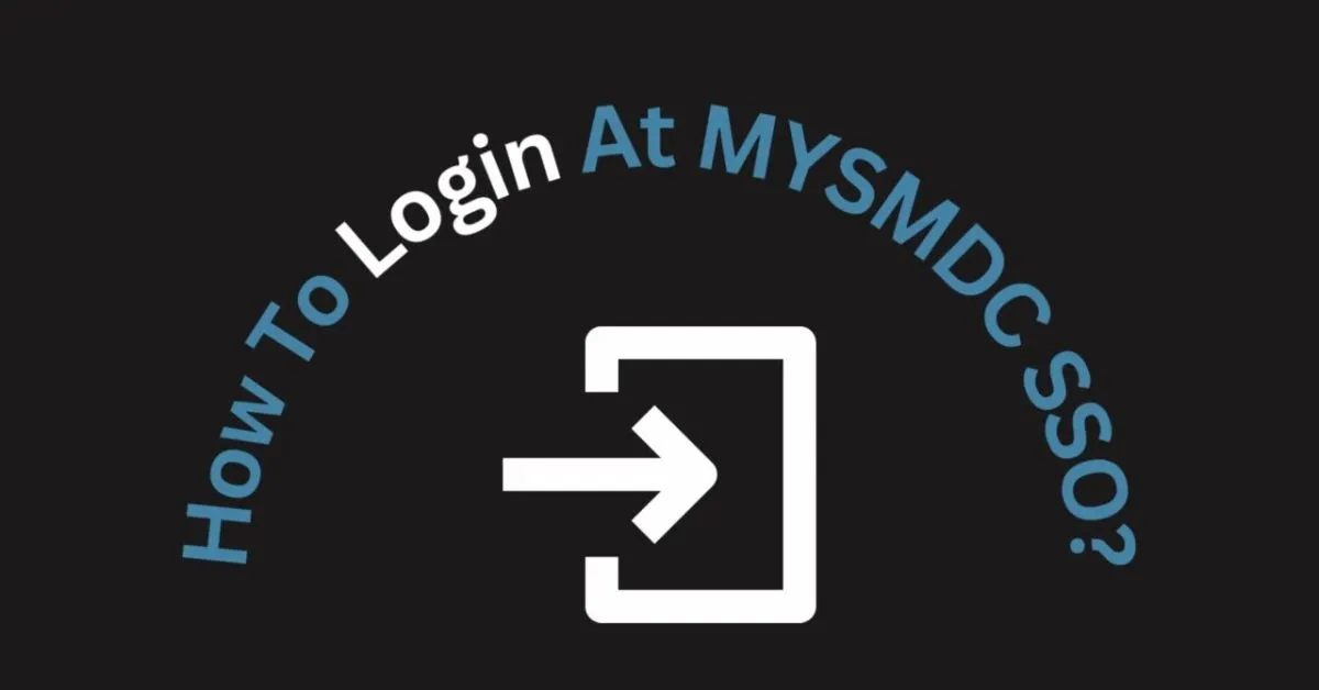 How to Log In to MySDMC SSO
